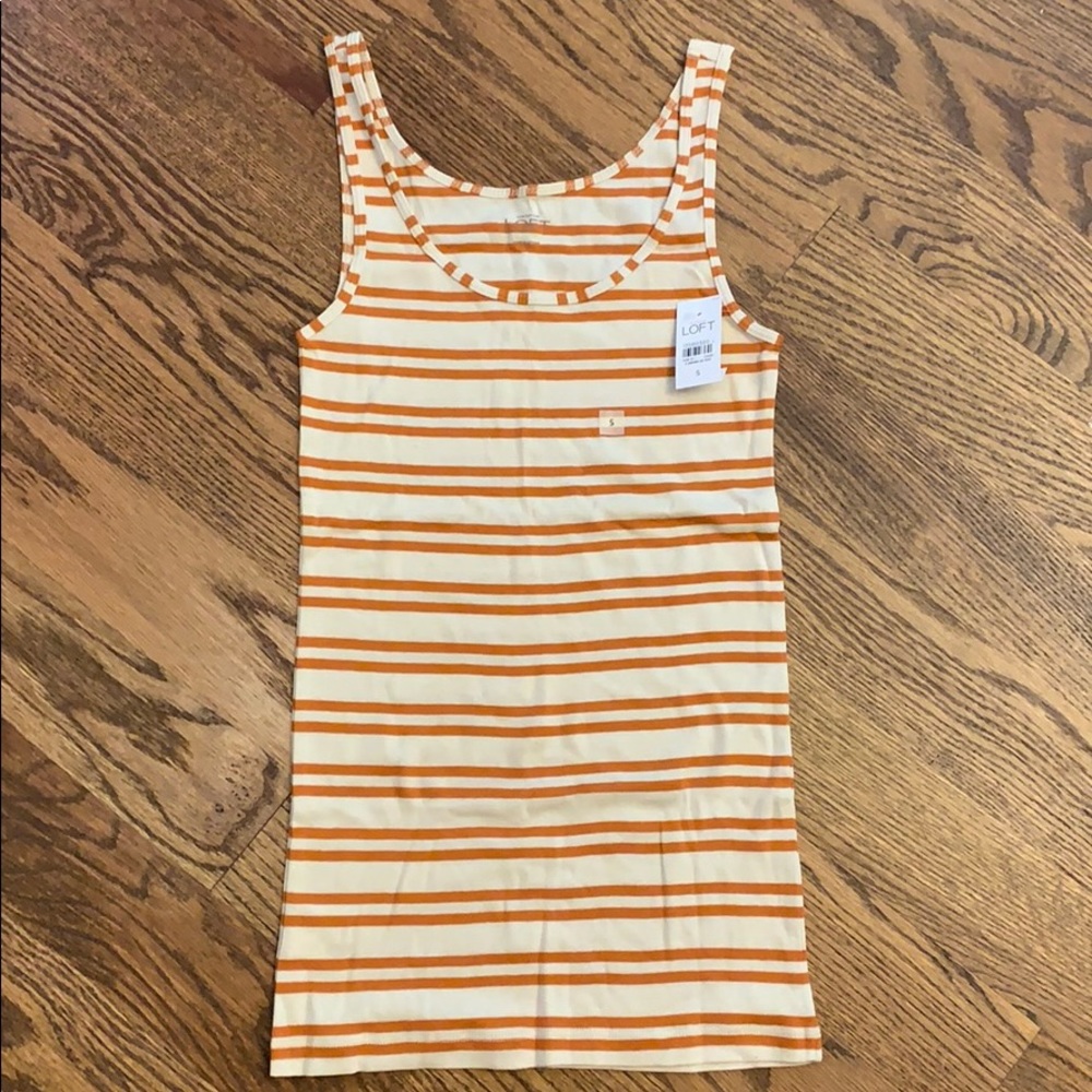 NWT Ann Taylor Loft Scoop Neck Tank; Size S